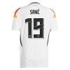 Officiële Voetbalshirt Duitsland Sane 19 Thuis EK 2024 - Heren